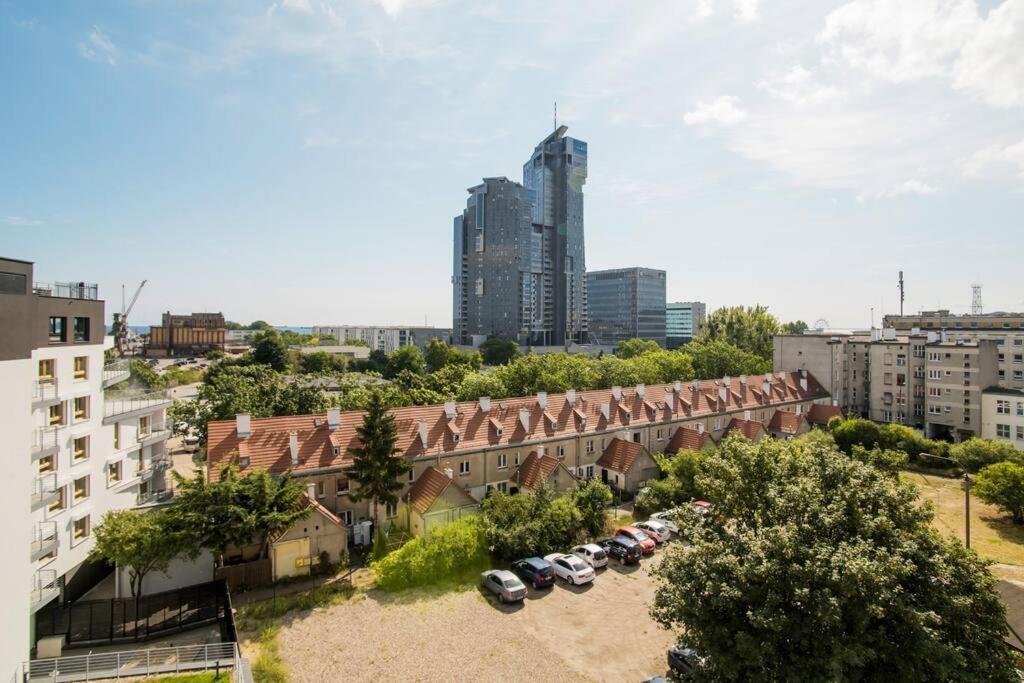 Luksusowy Penthouse Z Jacuzzi I Widokiem Na Morze Apartment Gdynia Exterior foto